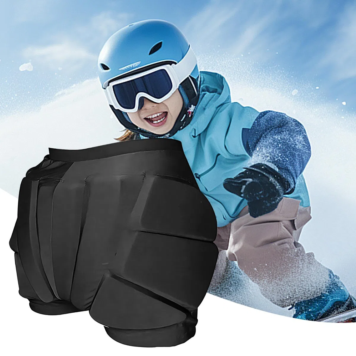 Hip Protection Pad | Protection Pads Shorts | Skating Protective Gear | Butt Protection Pads | Protection Shorts | Protective Padded Shorts Protective Gear for Ice Skating Roller Skating