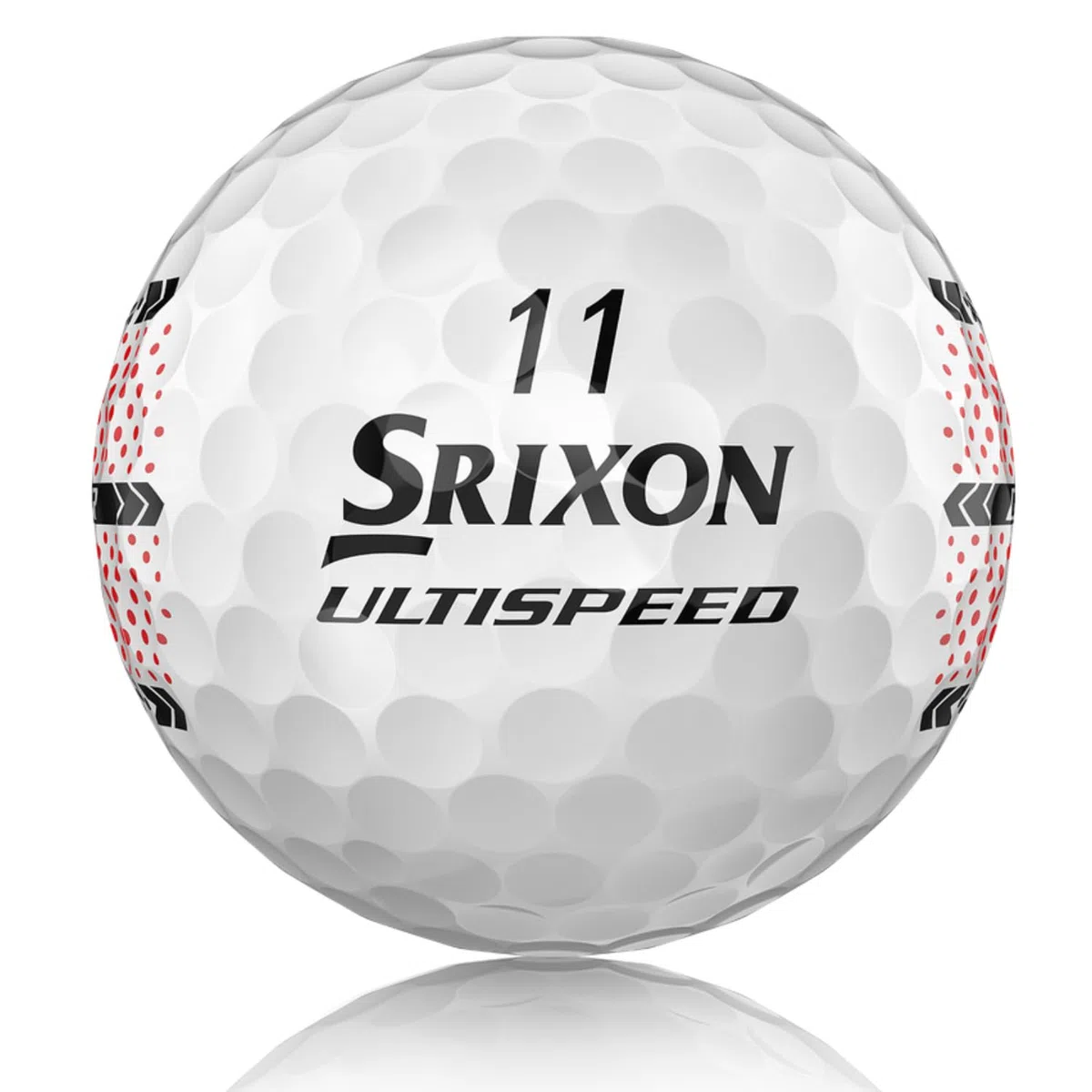 Srixon Q-Star Ultispeed - Pelotas de golf con ayuda de alineación de pista