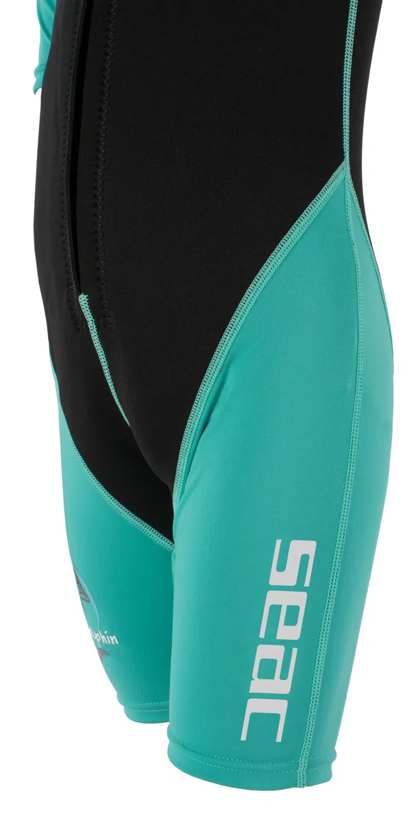 Seac Dolphin, Traje de Neopreno Shorty en Neopreno de 1,5 mm y Lycra para Nadar, bucear y Jugar en el Agua