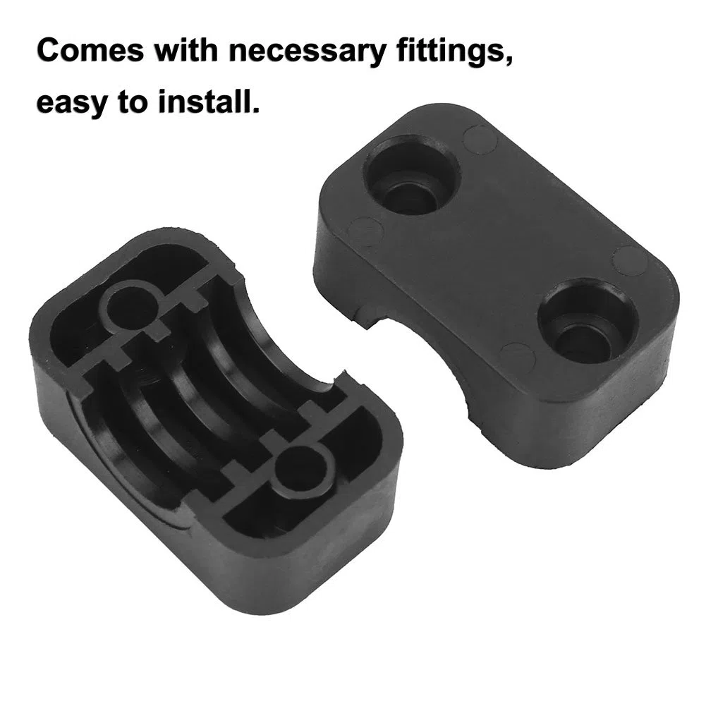 Cocoarm Soporte de Pared para Kayak y Canoa, Negro, 1 Par, de Almacenamiento y Montaje en Pared