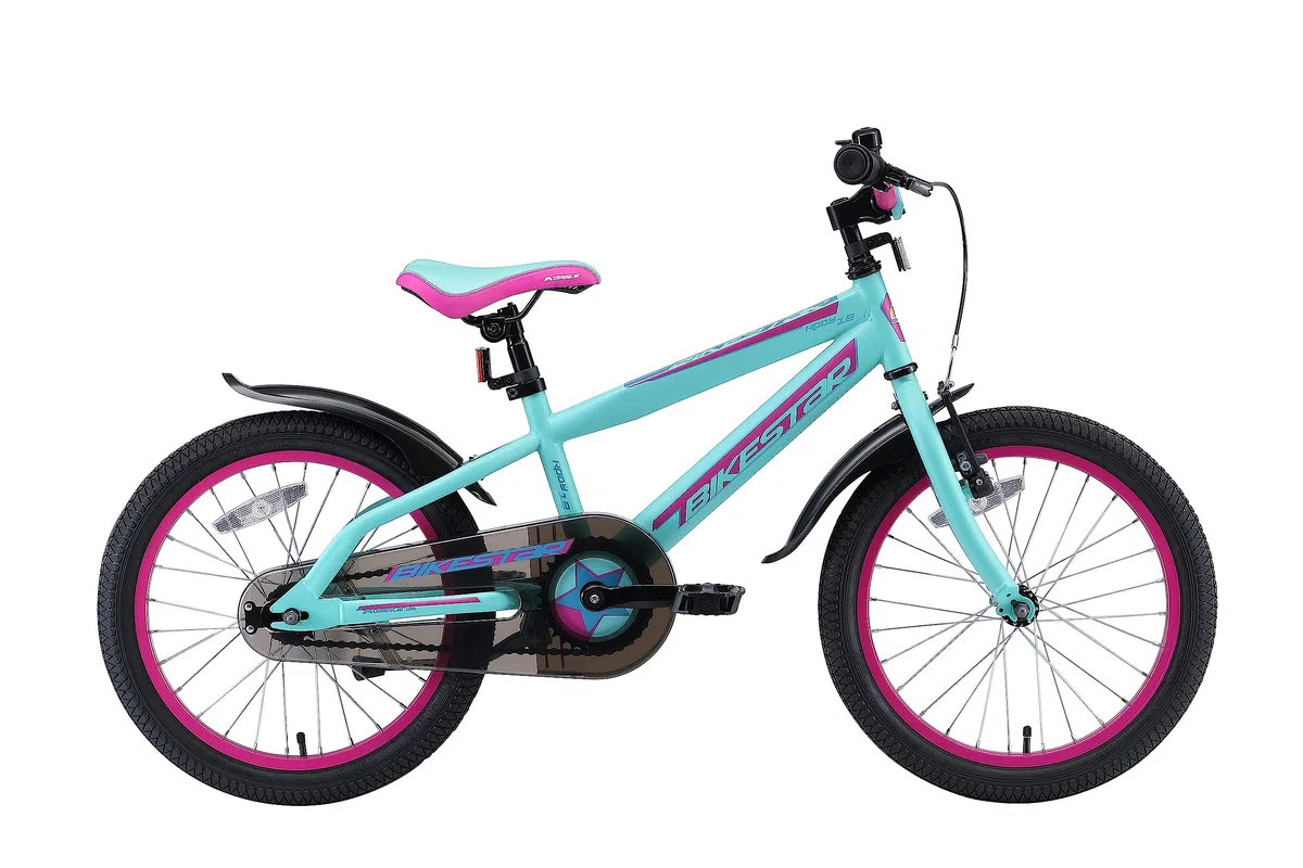 BIKESTAR Bicicleta Infantil para niños y niñas a Partir de 5 años | Bici de montaña 18 Pulgadas con Frenos | 18" Edición Mountainbike