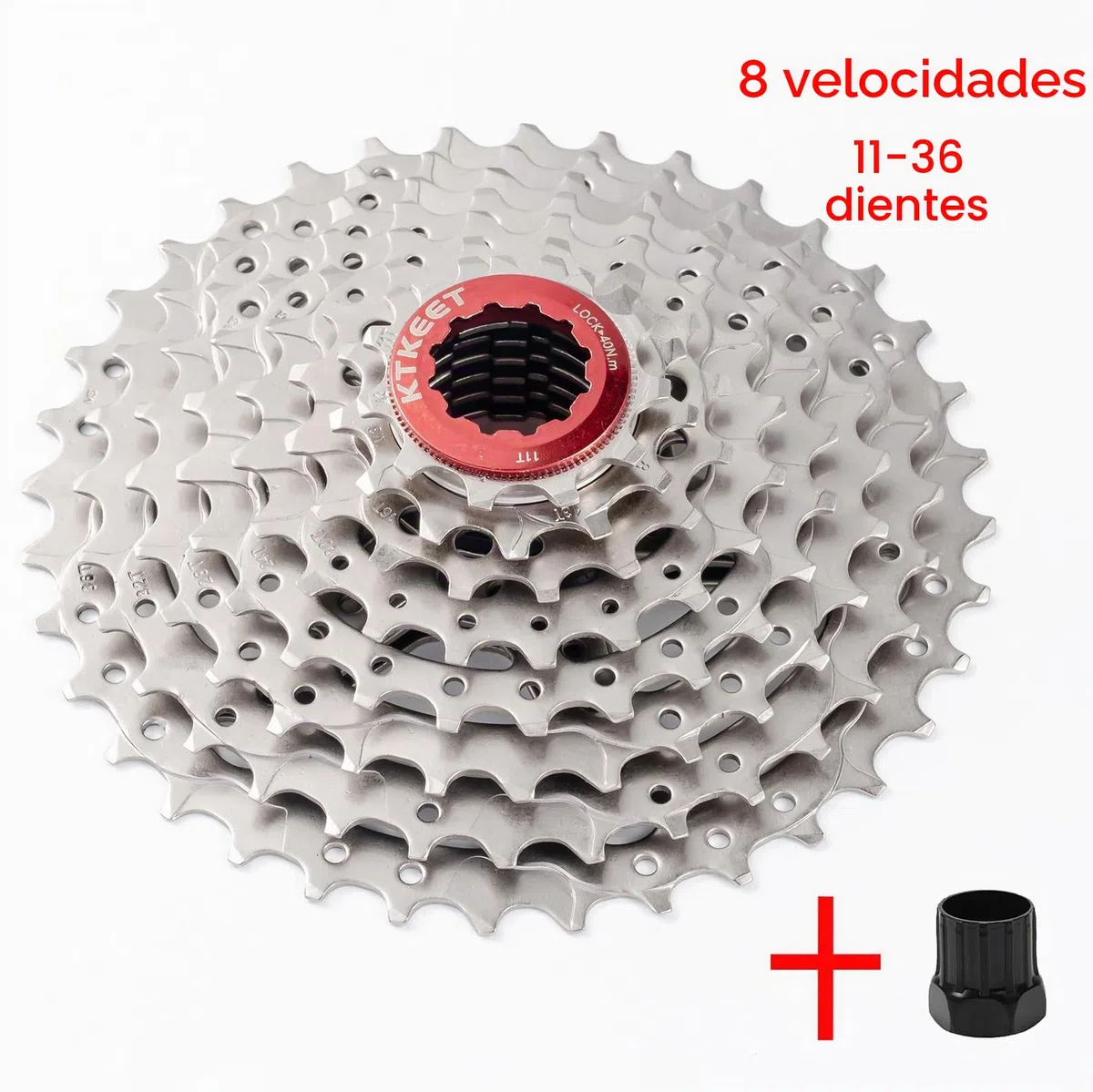 Casete de 8 velocidades 11-30T/32T/34T/36T/40T/42T/46T piñón de bicicleta de montaña de 8 velocidades compatible con Shimano Ultegra xt Sunrace Sram