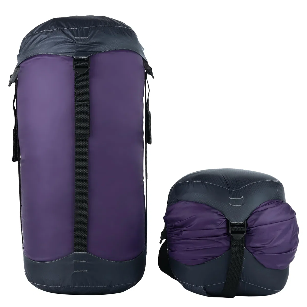 Litume Saco de compresión 6L/8,5L/10L/13L/16L Resistente al Agua, Ligero, Saco de Dormir de compresión con Cierre de cordón para Camping, Senderismo, Mochilas