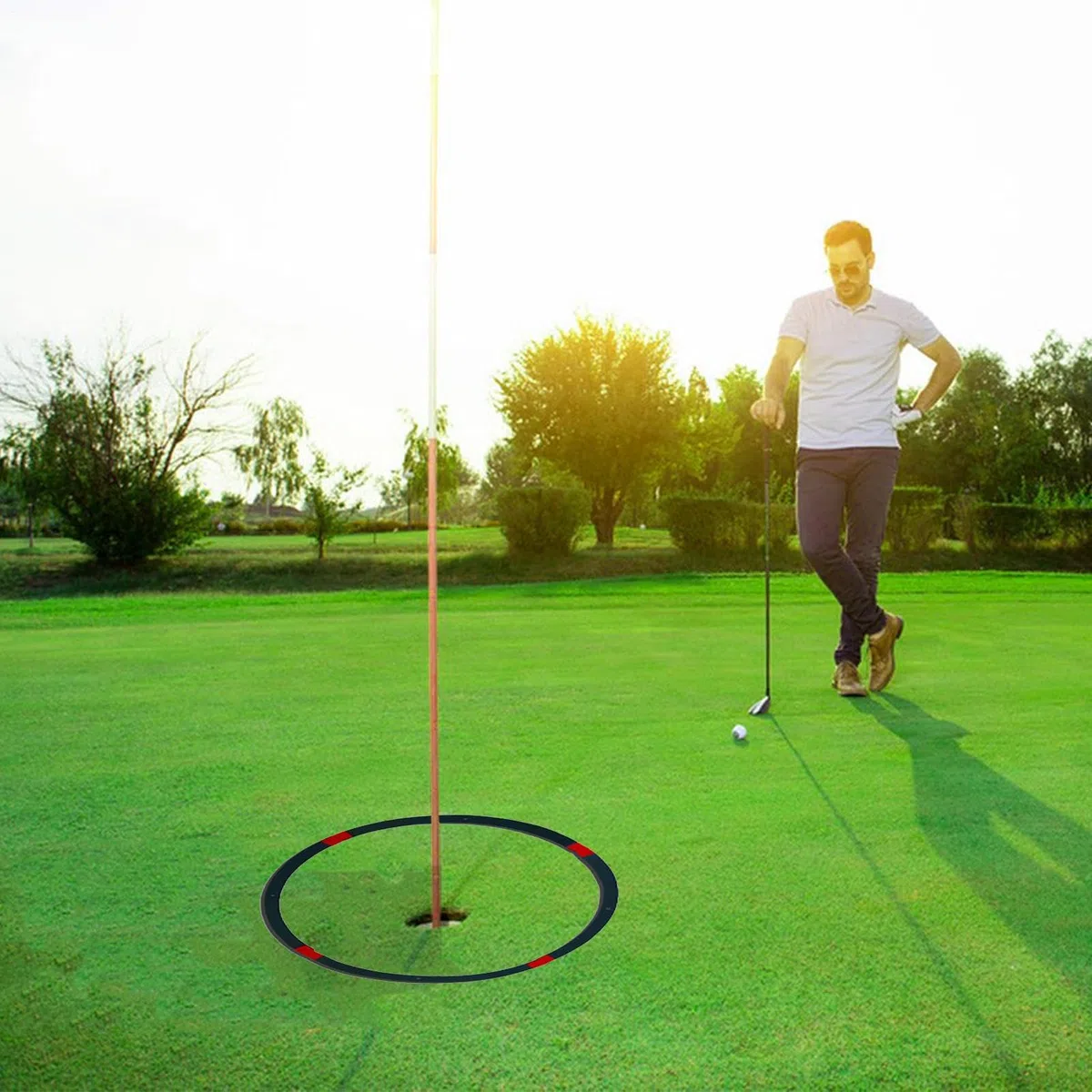 Golf Hole Target Rings | Golf Practice Target Indicating Circles,Various Forms Golf Accessories for Chipping and Putting Trainer Equipment for Putting or Swing Practice