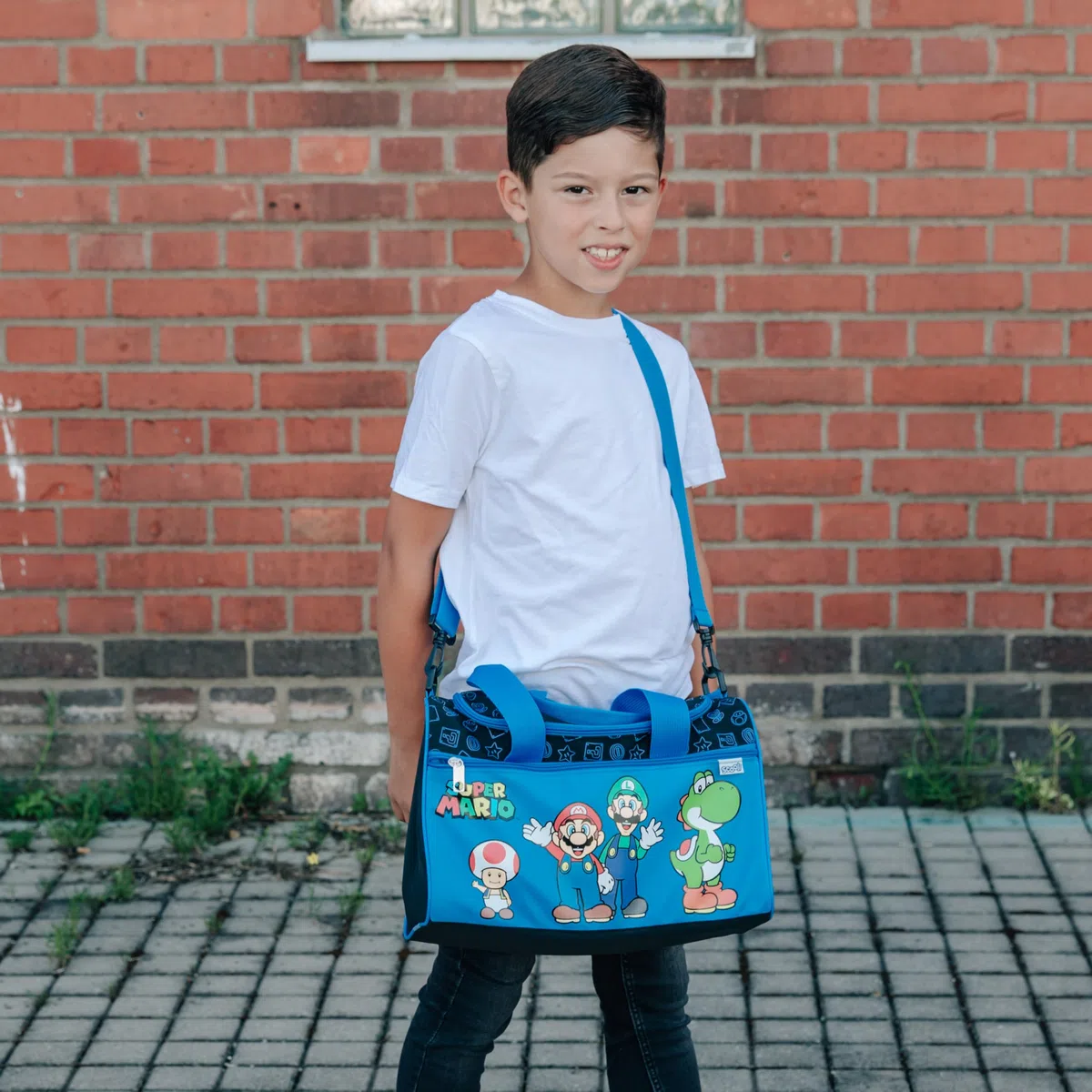 Scooli - Bolsa de Deporte para niños - 23 x 35 x 16 cm - Compartimento Principal Espacioso - Bandolera Ajustable - Accesorios para el Colegio - Bandolera