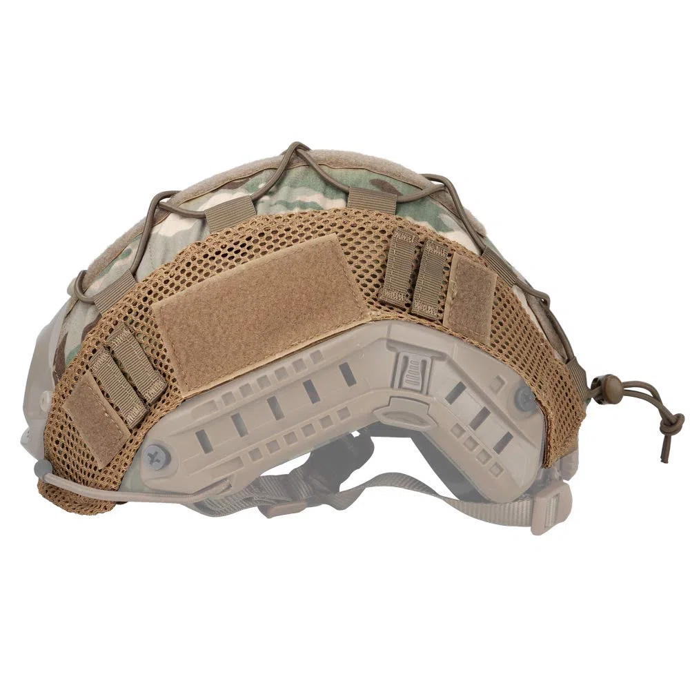 ATAIRSOFT Táctico Airsoft Paintball Casco Militar de Caza Cubierta de Tela de Nylon para Cascos rápidos BJ/PJ/MH