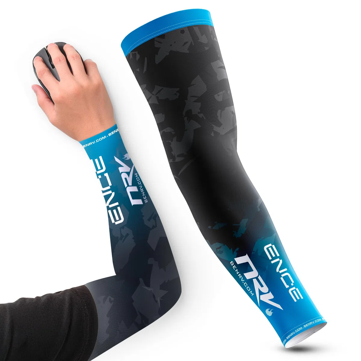 NRV - Brazalete de compresión para juegos de deportes deportivos, diseño transpirable, duradero y flexible, Rainbow Six Siege & Counter Strike Teams