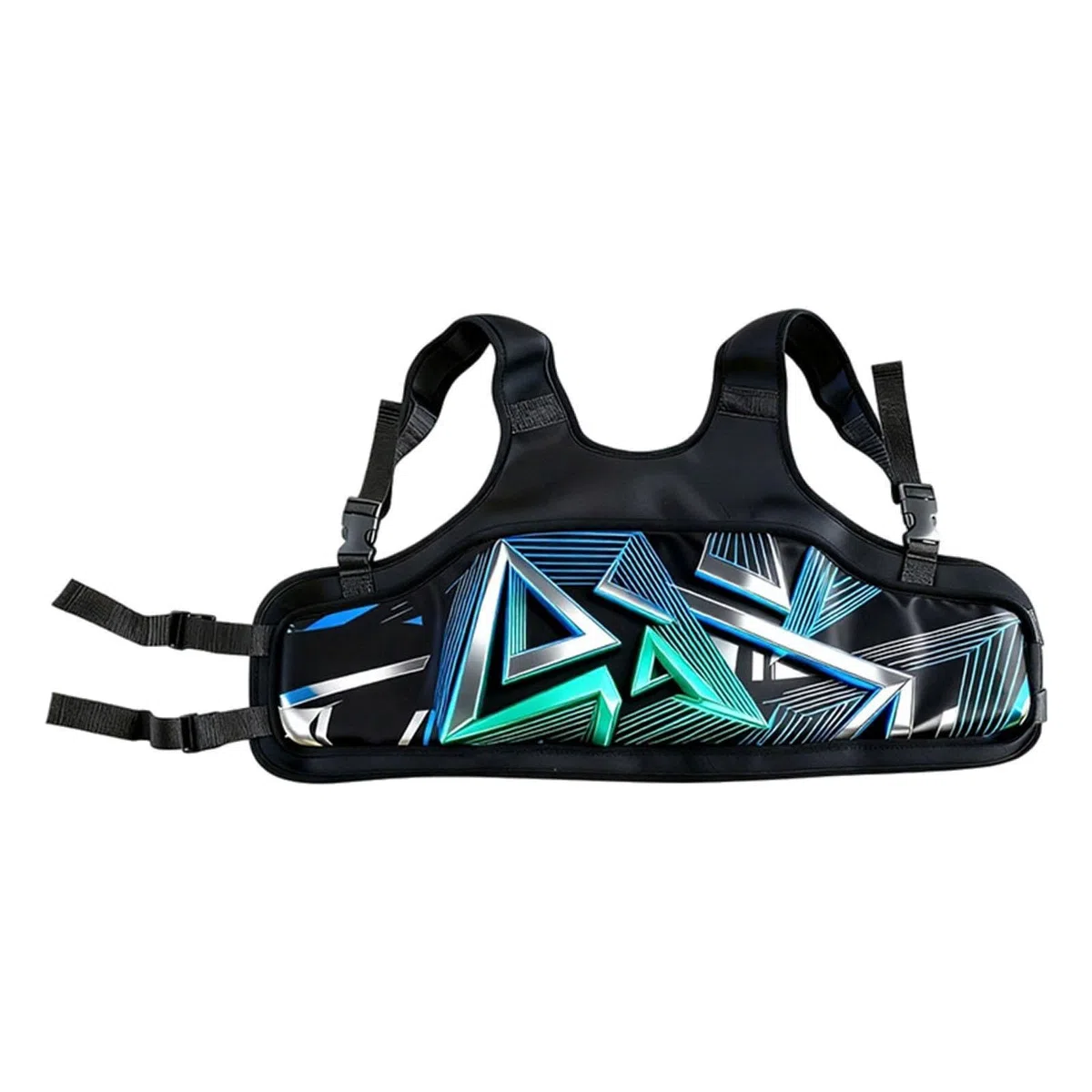 Protector de Costillas para Karting, Cómoda Y Ligera para El Pecho, Azul