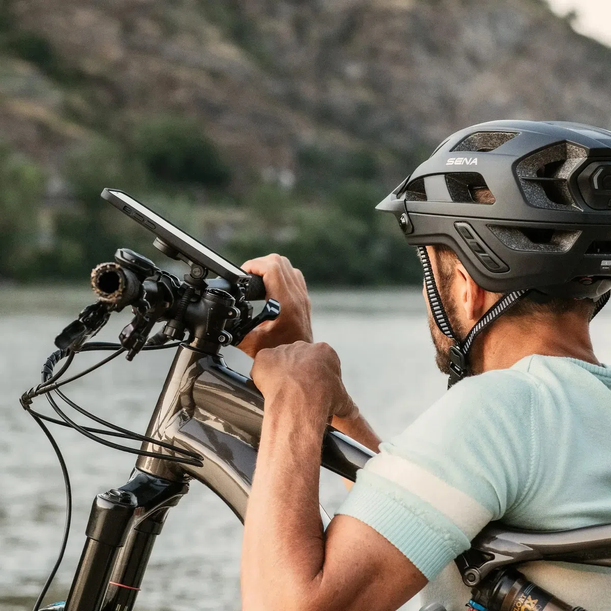 SP CONNECT Universal Bike Mount | Soporte Universal para Móvil para Bicicleta | SPC+