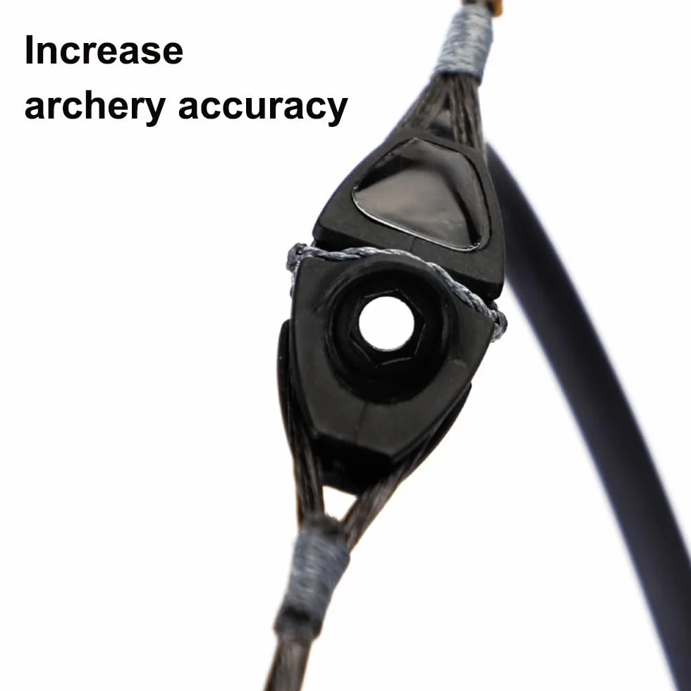 Bow Peep Sight Kit, Tube Peep Sight 6X/8X Clarificador Accesorios de Tiro con Arco para Arco Compuesto