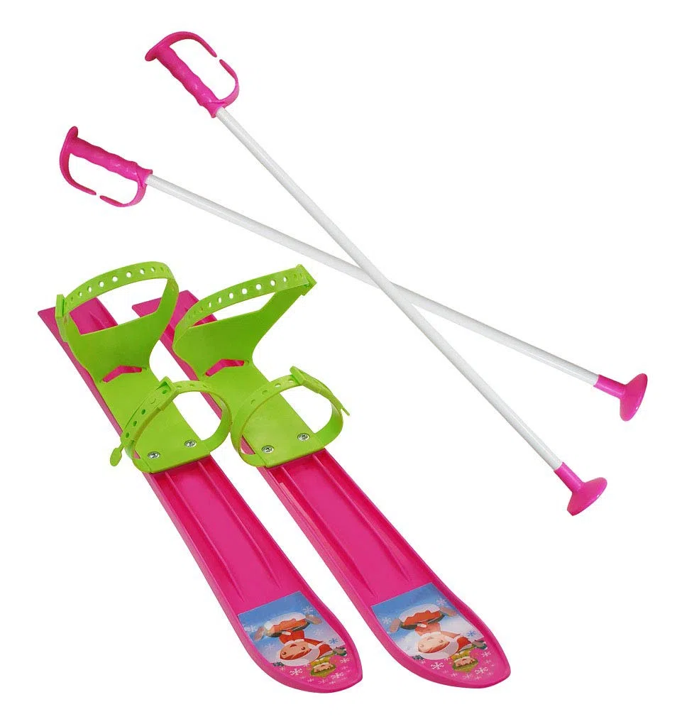 KLUZ-SKI60-2 - Esquí para niños (Unisex, 60 cm, Talla única), Color Violeta y Morado