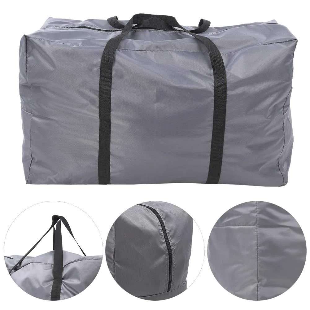 Bolsa de transporte plegable extra grande y resistente, bolsa de transporte para kayak, bolsa de almacenamiento inflable para accesorios de barco