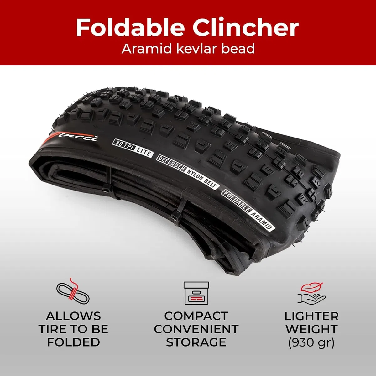 Fincci Cubiertas MTB 27.5 x 2.35 Pulgadas - Par Plegable Neumáticos 60-584, 30 TPI- Gomas Maori para MTB Montaña Bici, Enduro Cross - Country Bicicleta, Paquete de 2 componentes Ciclismo