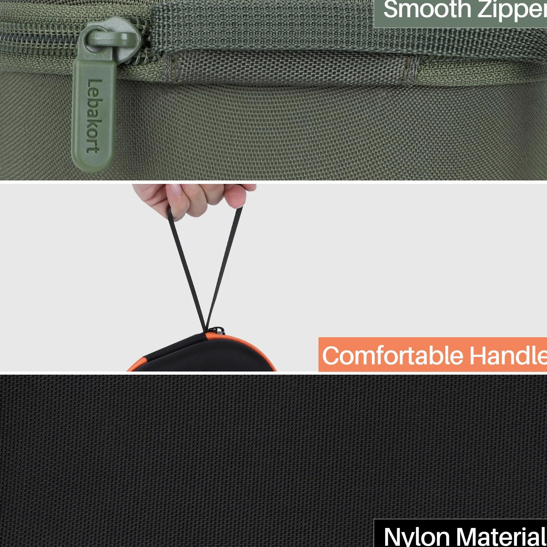 Lebakort Duro Viajar Caja Estuche Funda para Walker's Razor Slim/Razor X-TRM/Slim Muff