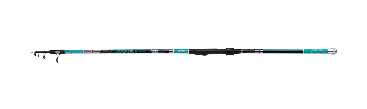 Mitchell Suprema Bolentino - Cañas de Pescar telescópicas para Barco, Alto módulo de Carbono M30 con acciones rápidas y sensibles, Longitud de Transporte Corta para un fácil Viaje