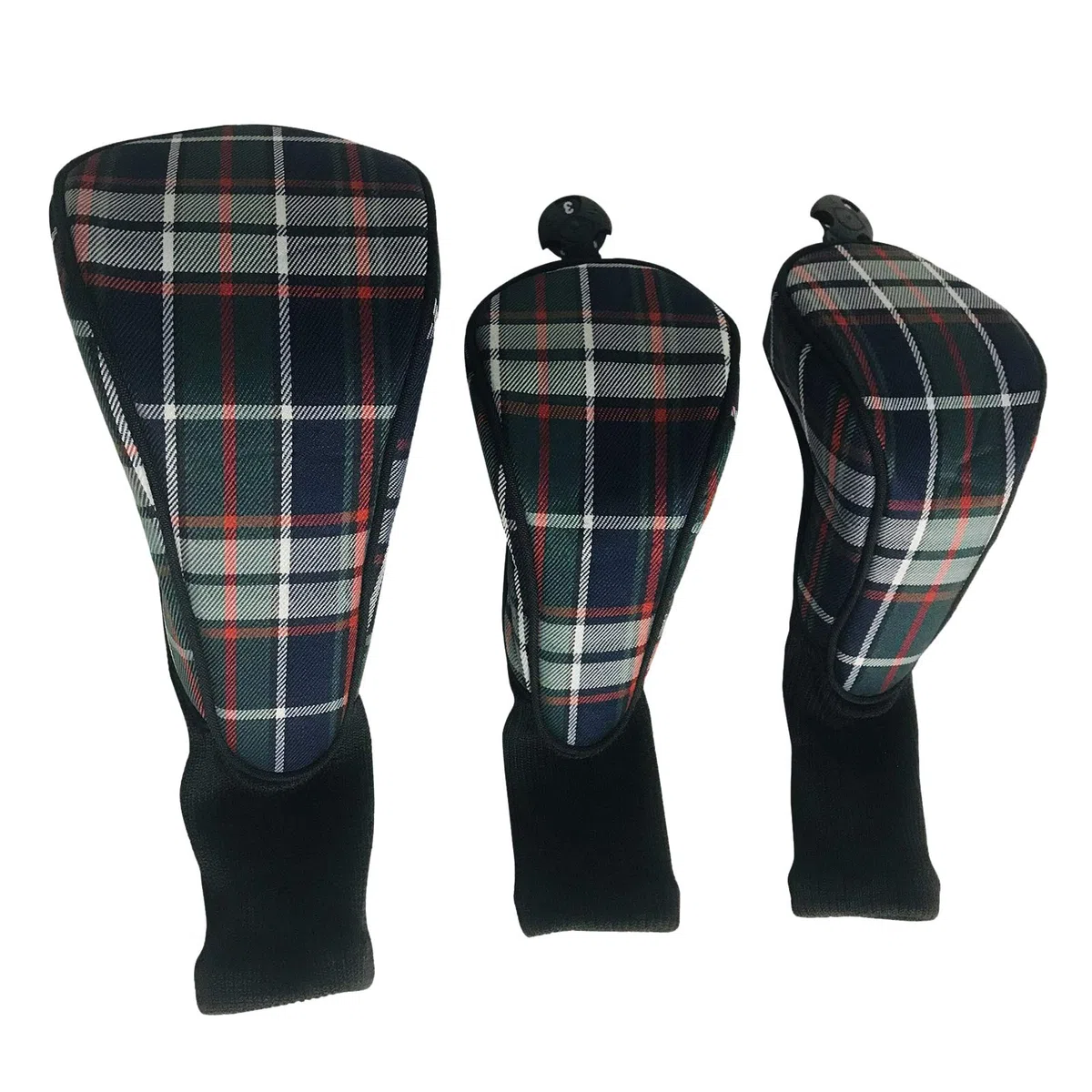 460cc Driver 1 3 5 7 X Wood Golf Club Head Cover Set Head Cover Fairway Hybrid