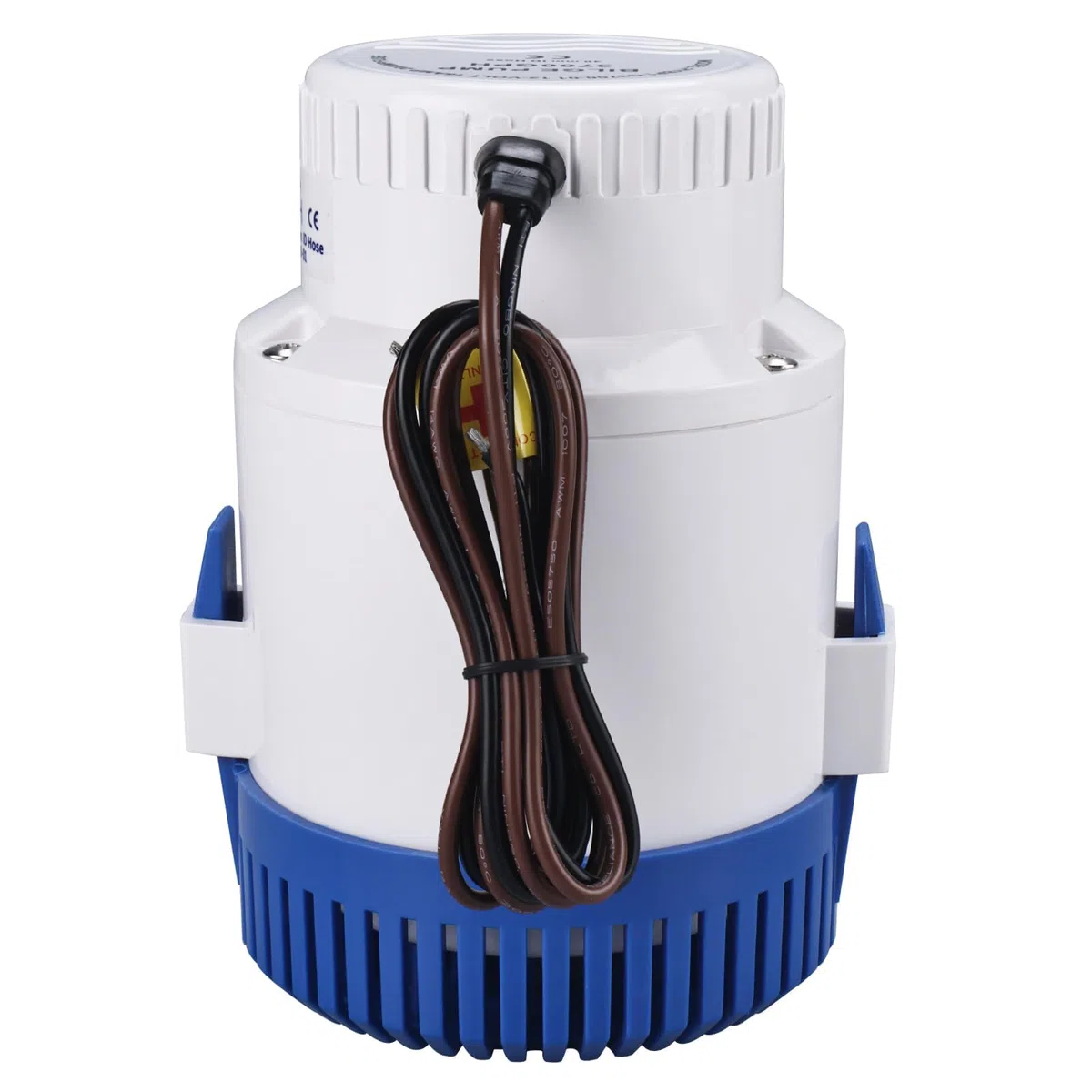 FreeTec Bomba de achique sumergible de 12 V, 235 LPM, bomba de agua de 40 mm, para caravanas, camping, marina, barco de pesca, piscina pequeña y fuente