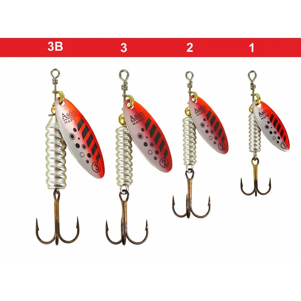 MAPSO - 5 Pesca Spinners ASÓN-2 5.00 gms.