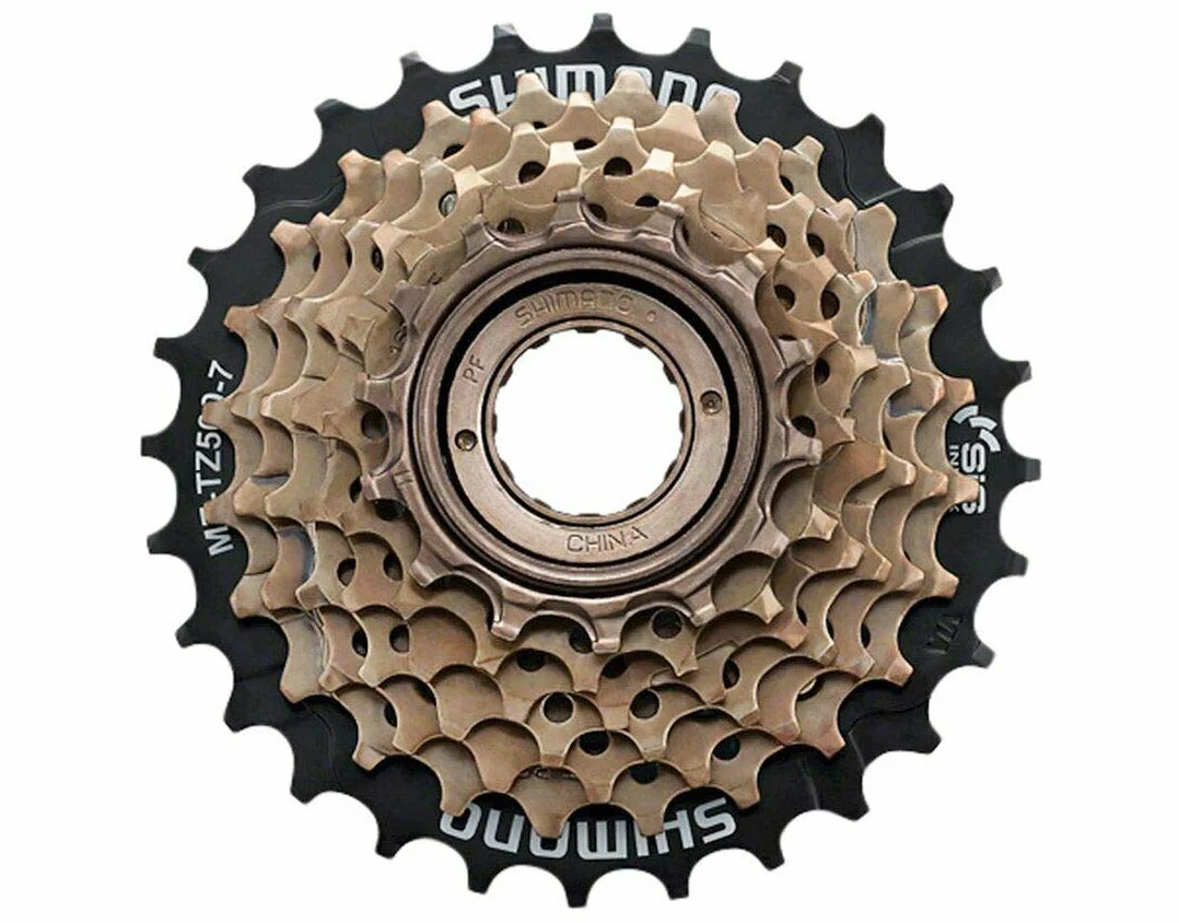 Shimano MF-TZ500, Piñón, Rueda Libre De 7 Velocidades Piñón De Rosca, Bicicleta, E-Bike, Bicicleta Eléctrica, Pedelec