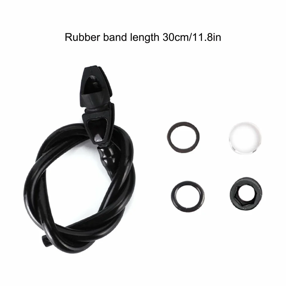 Bow Peep Sight Kit, Tube Peep Sight 6X/8X Clarificador Accesorios de Tiro con Arco para Arco Compuesto