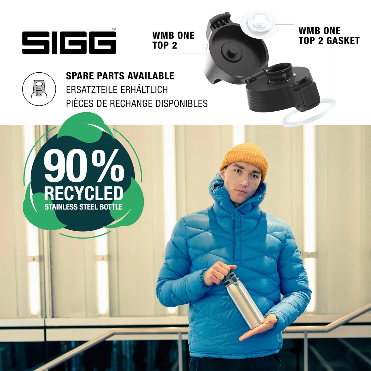 Sigg Shield One Botella reutilizable