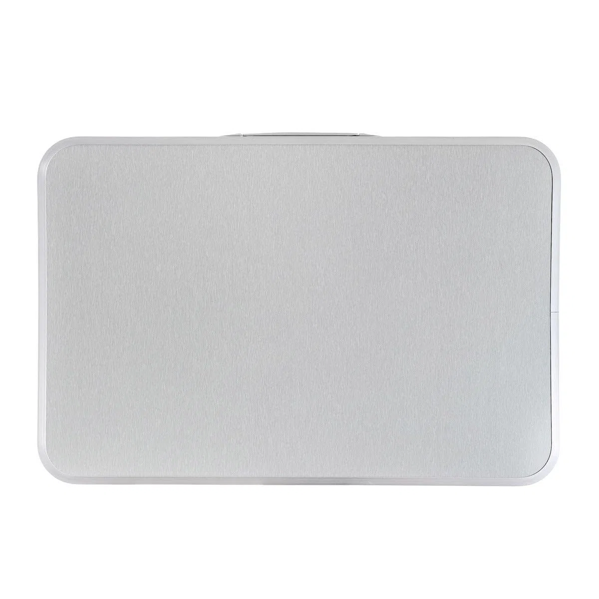 LOLAhome Mesa Plegable Gris de Acero y MDF, 60x40x50 cm para Camping, Playa o picnics. Ligera y pequeña, para Exterior, antivuelco y fácil de Transportar.