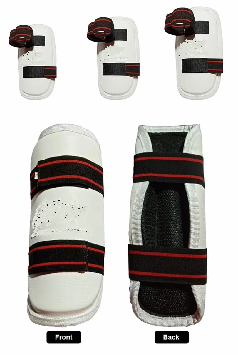 Taekwondo - Kit de protección de brazos y piernas, traje de protección, lucha, karate, artes marciales, boxeo, combate, deportes, espinillas, antebrazos