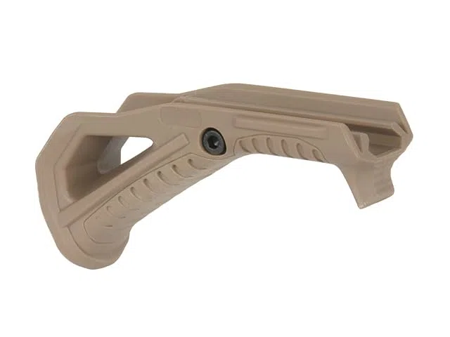 Empuñadura Táctica FMA para Raíl Picatinny Angular ergonómica, Grip para Airsoft, Dark Earth, 130 mm, Polímero de Alta Resistencia