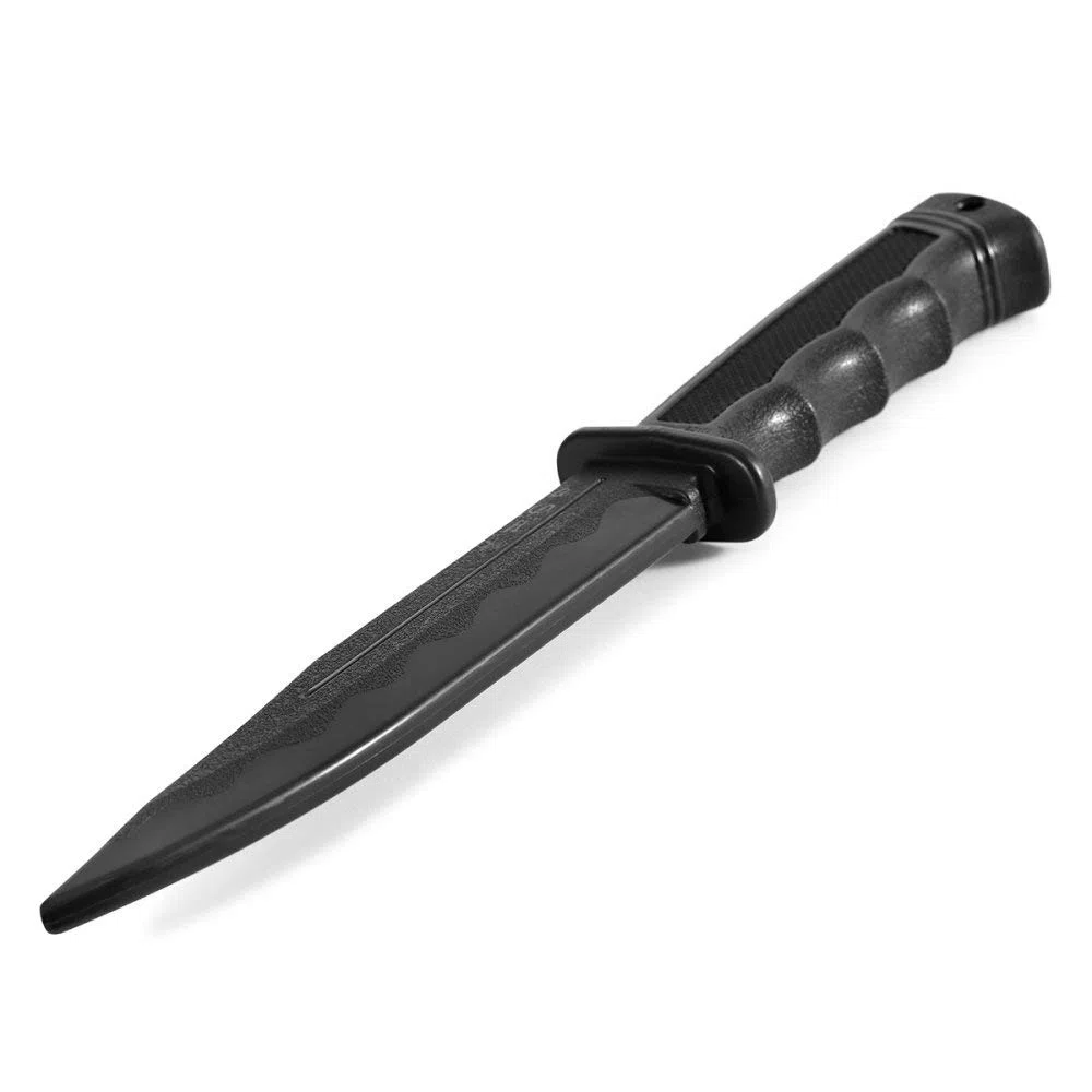Playwell Martial Arts Deluxe TPR Seguridad Goma Militar Clásico Cuchillo de Entrenamiento