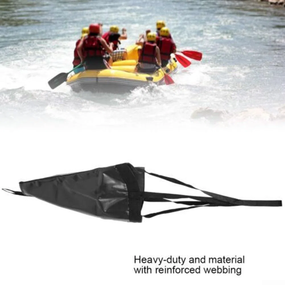 Anclaje de calcetín de deriva, ancla de pesca para kayak, ancla de barco, canoa, ancla de mar, para lago, río, océano (S-60 x 53 cm)