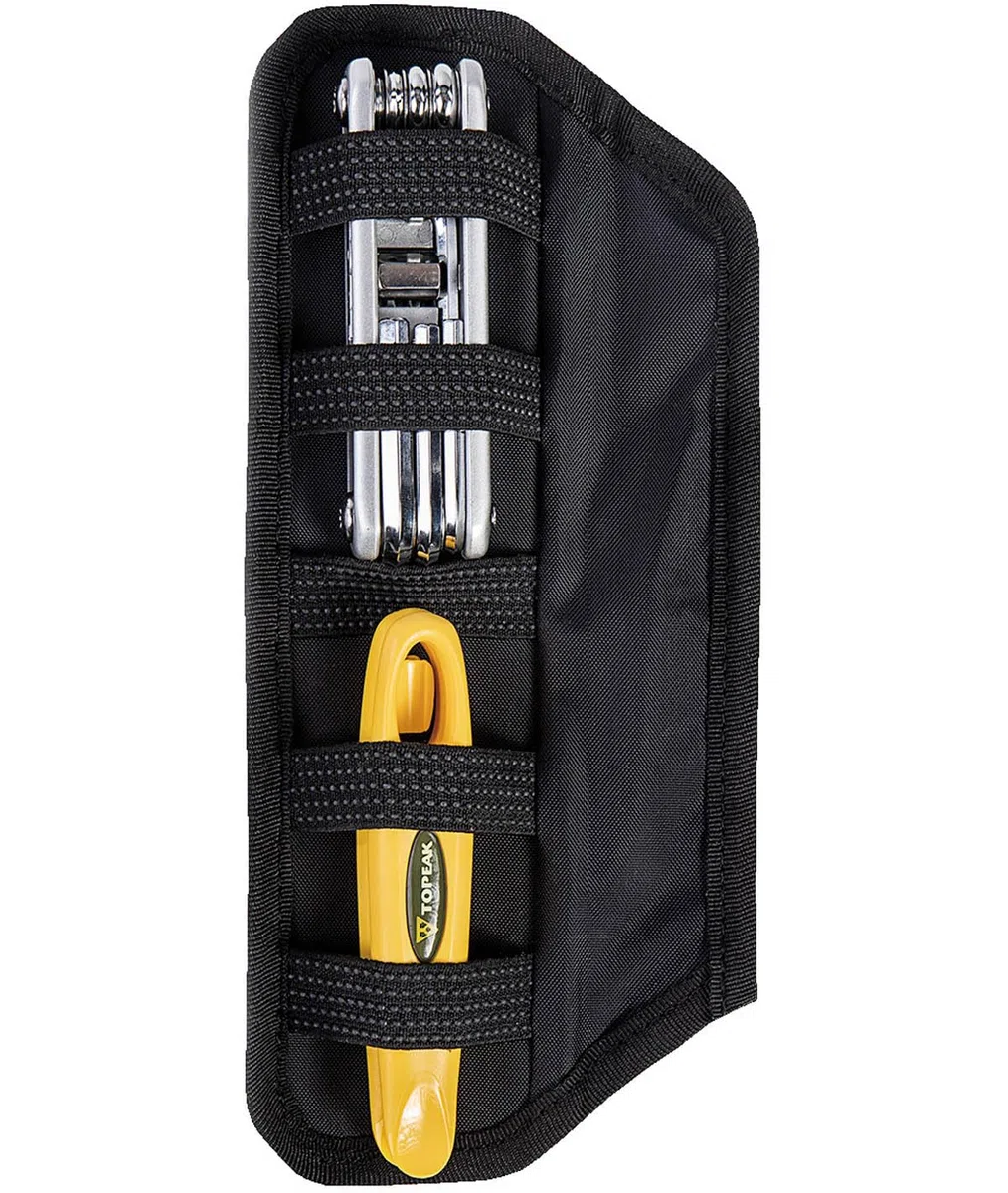 Topeak Cagepack XL Blk/Gry Bolsa, Unisex Adulto, Negro, 11. 5 x 8.8 x 7.5 cm