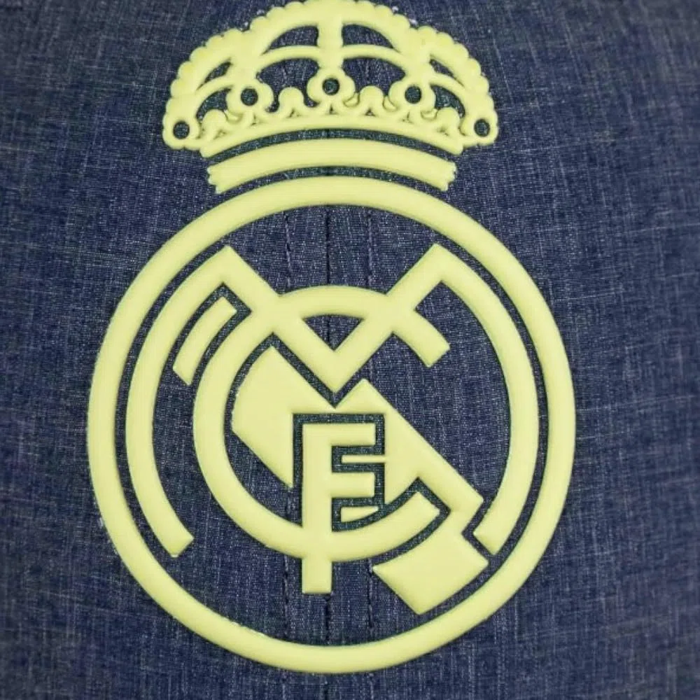 Real Madrid FC Rm3go20, Gorra Azul/oro Acero Con Rejilla Adulto, Ajustable Vaquero 2019 2020 Unisex, Talla Única