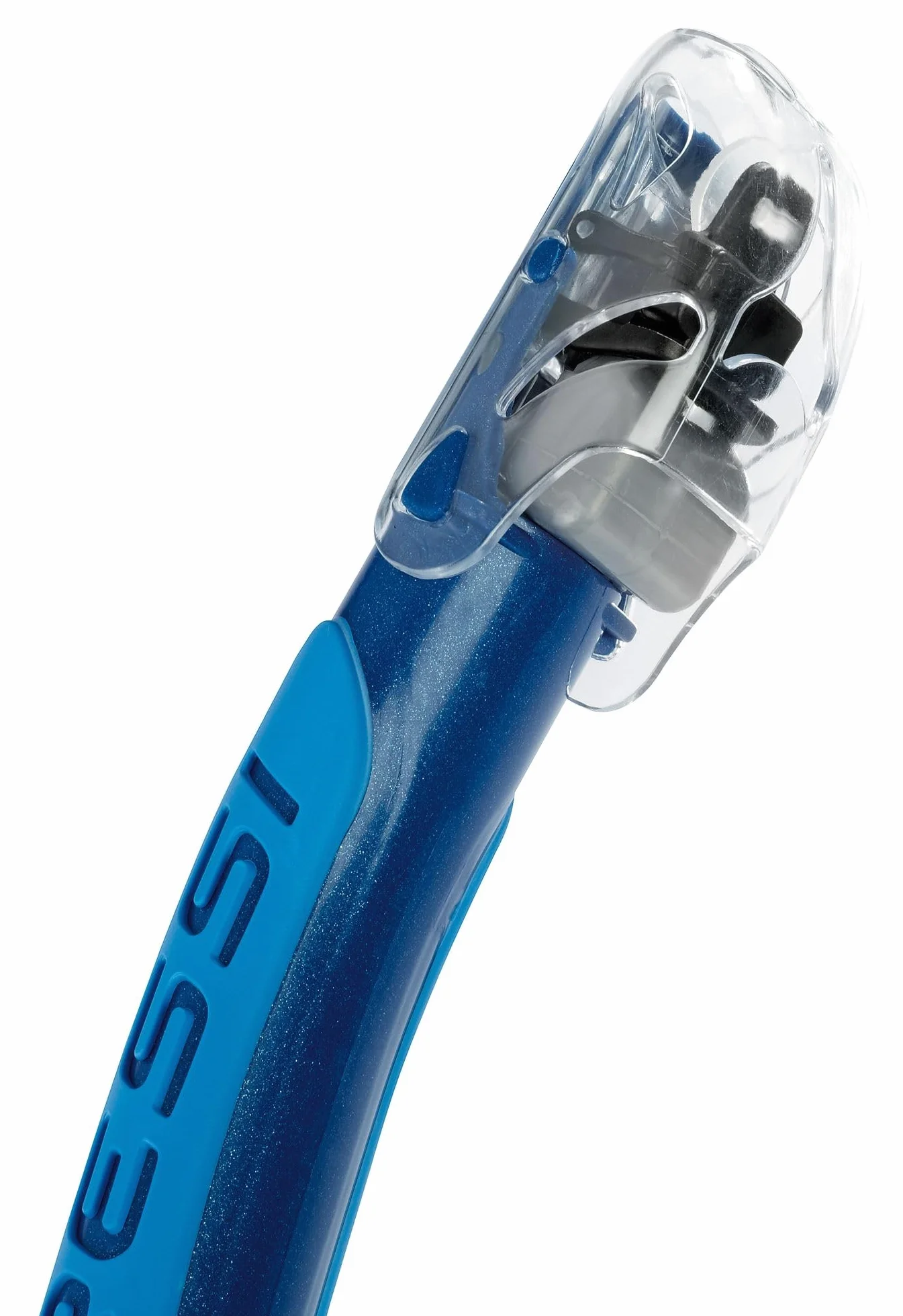 Cressi Alpha Ultra Dry Snorkel - Tubo Seco para Buceo, Apnea y Snorkel, Talla Única Unisex