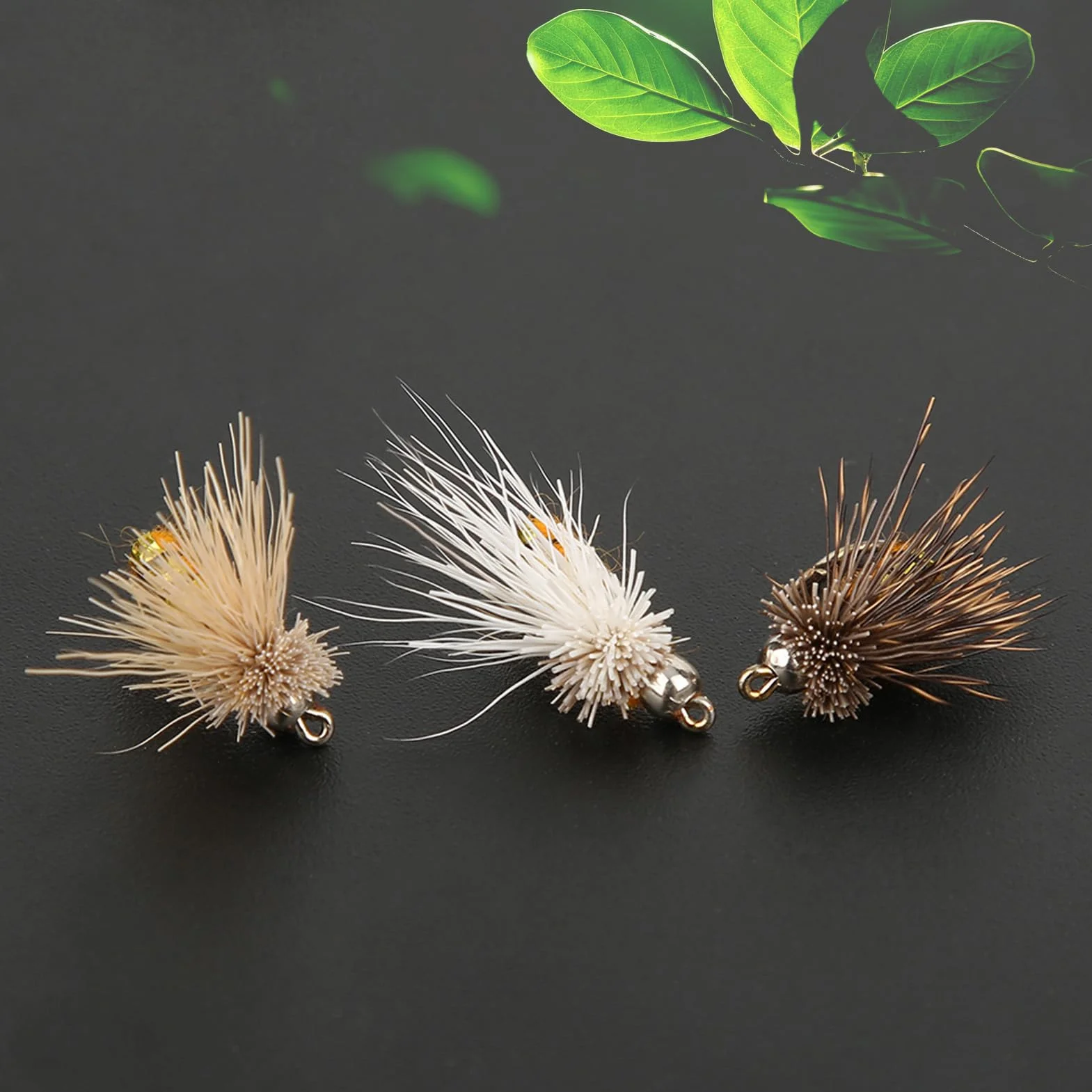 Moscas completadas, 40 piezas, moscas Tenkara, Kebari, moscas secas, pesca Tenkara, pesca con mosca, pesca de río, arroyo de montaña, pesca de trucha