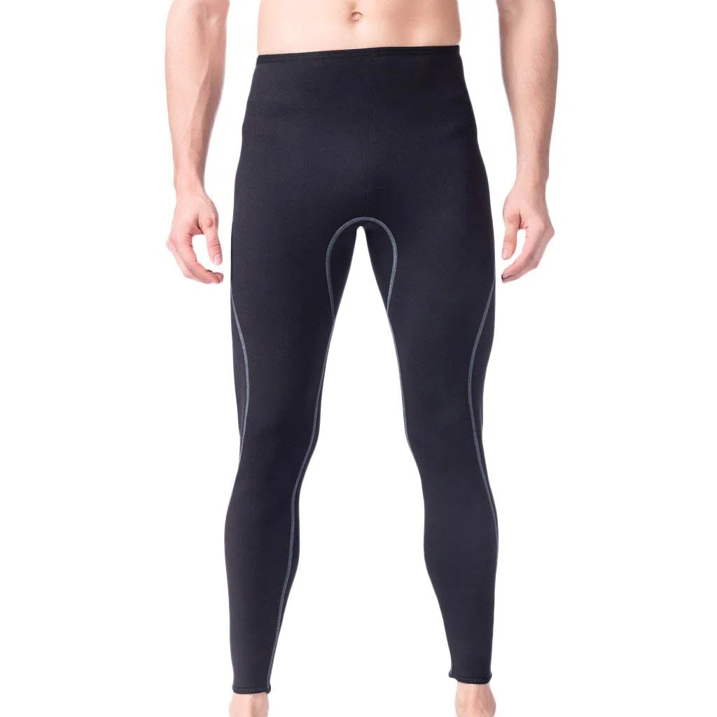 Pantalones largos de neopreno para hombre, protección UV, protección solar, para natación, snorkeling, surf