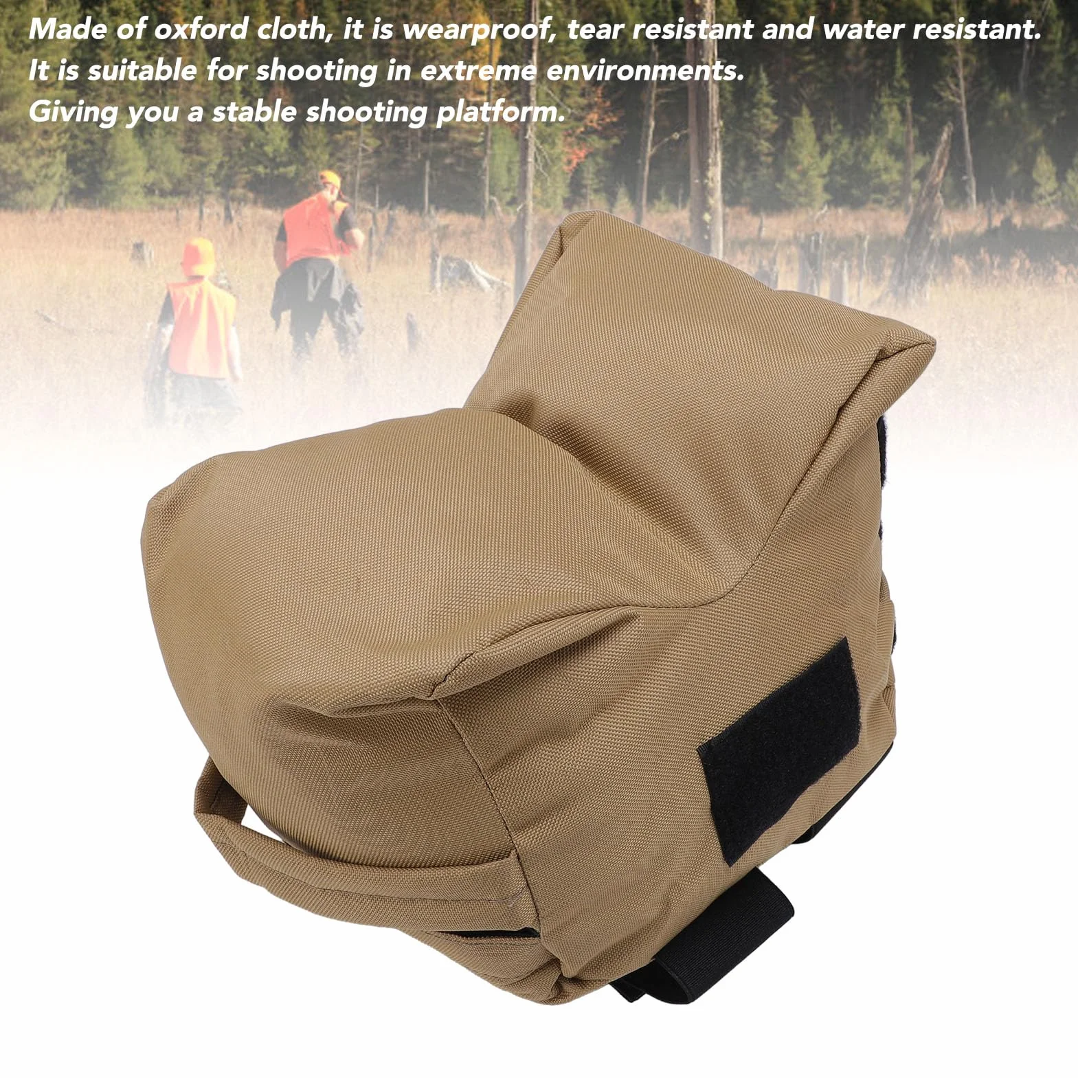 lyrlody Saco de de Soporte para Tiro, Tela Oxford Repelente Al Agua con Superficie Que No Daña y Correas de Conexión Rápida, para Tiro y Caza Al Aire Libre