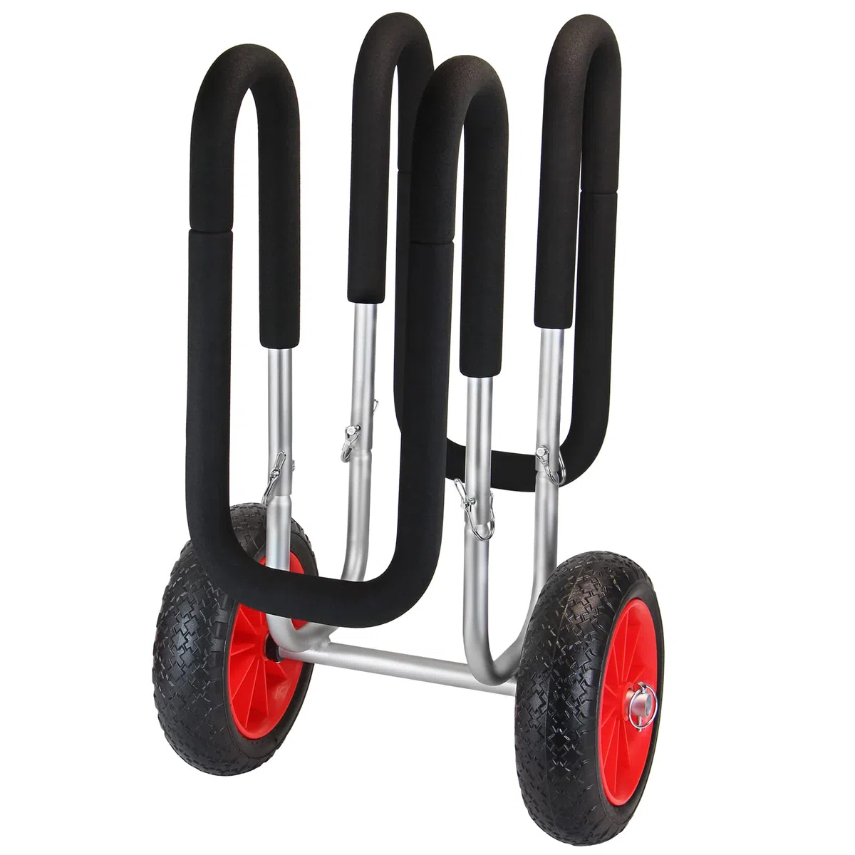 ALPIDEX Carro Transporte Sup Stand Up Paddle Board Trolley Ø 25 cm Ancho Neumáticos Caritto Plegable Tabla Surf
