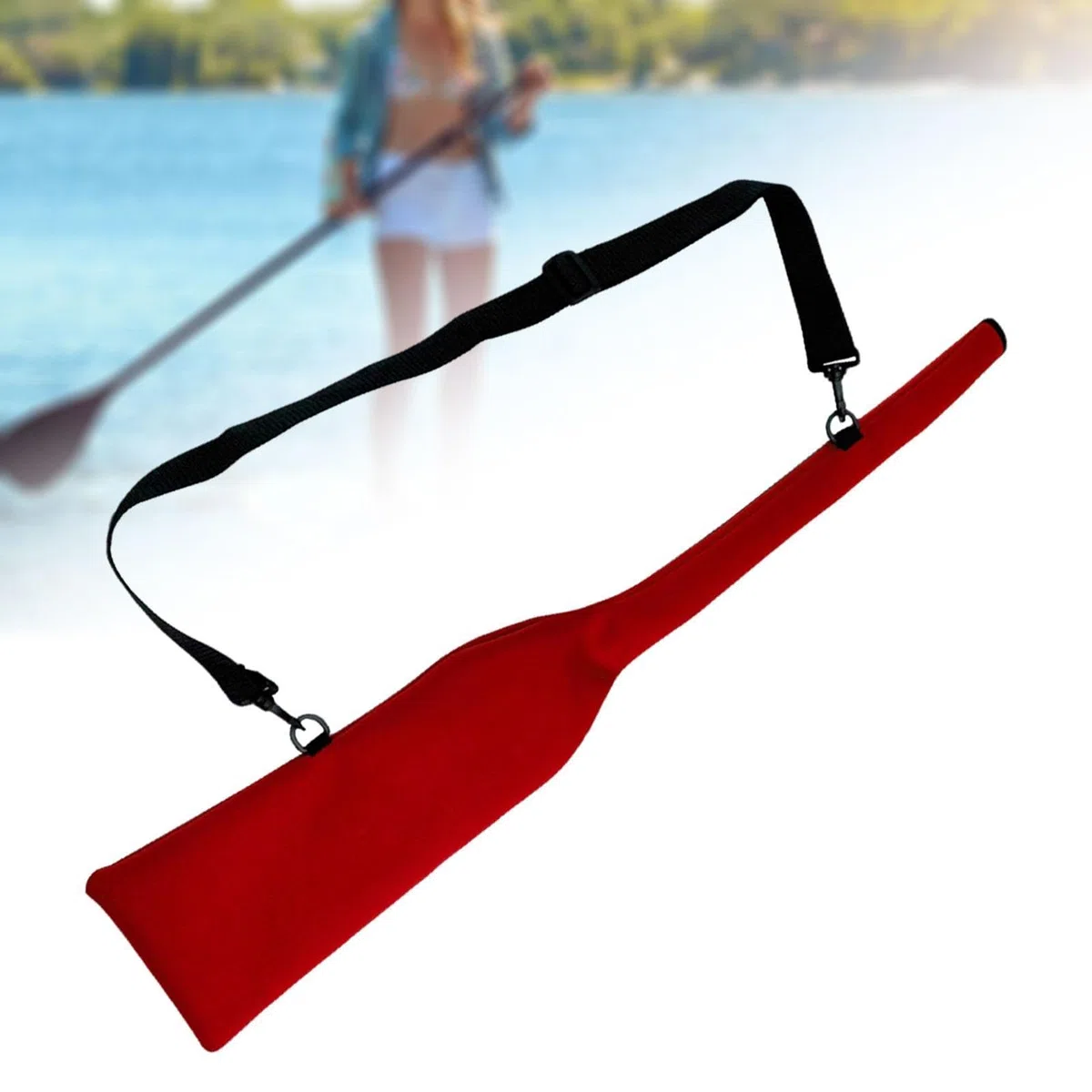 Bolsa organizadora Dragon Boat Paddle, Estuche práctico Impermeable, Bolsa de Almacenamiento para Remo de Kayak, Bolsa de Transporte para Surfear,
