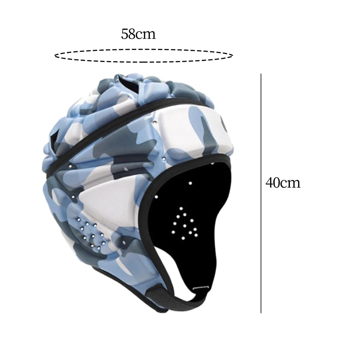 Casco de Rugby, Casco de Rugby, Casco de fútbol, Gorra Protectora de Rugby para Entrenamiento