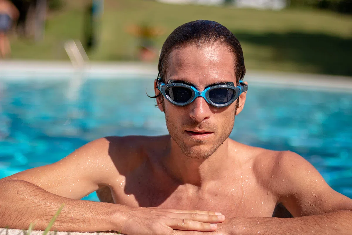 Zoggs Original Predator Flex Gafas de Natación para Hombre y Mujer – Gafas para Nadar en Aguas Abiertas, Cómodas, Antivaho, Correas de Ajuste Rápido