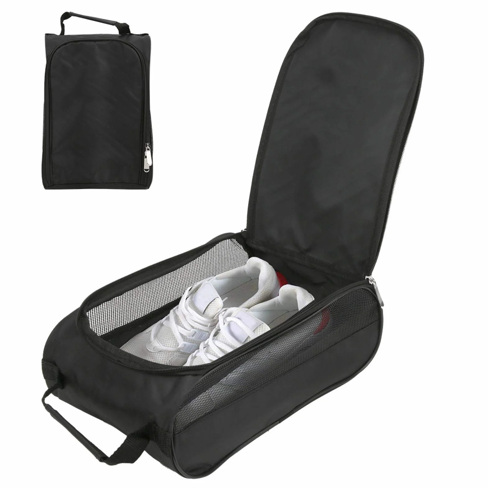 Bolsa de Zapatos de Golf, Gran Capacidad portátil Bolsa para Calzado Nylon Duradero Transpirable for golfistas viajeros y Deportistas en Clubes Viajes Diarios