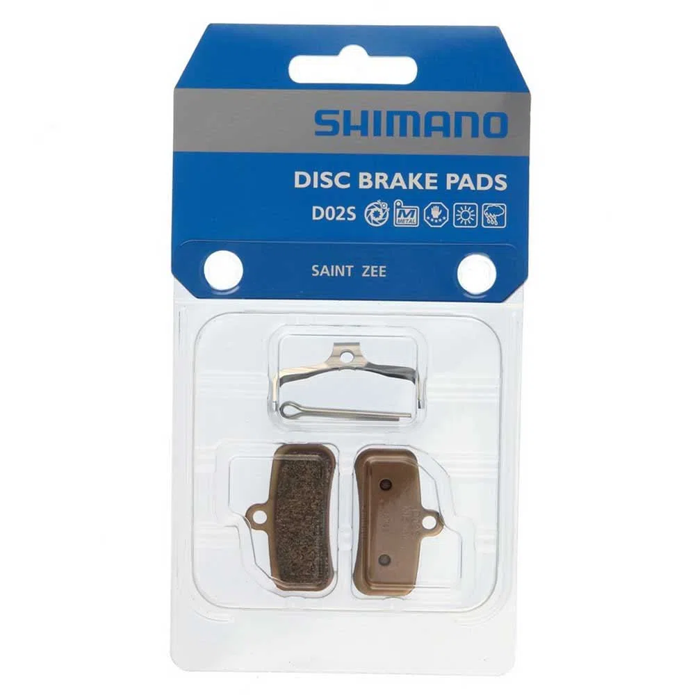 Shimano pastillas de freno Metal D02S BR-M810 componente de freno para respuesta controlada con rendimiento estable
