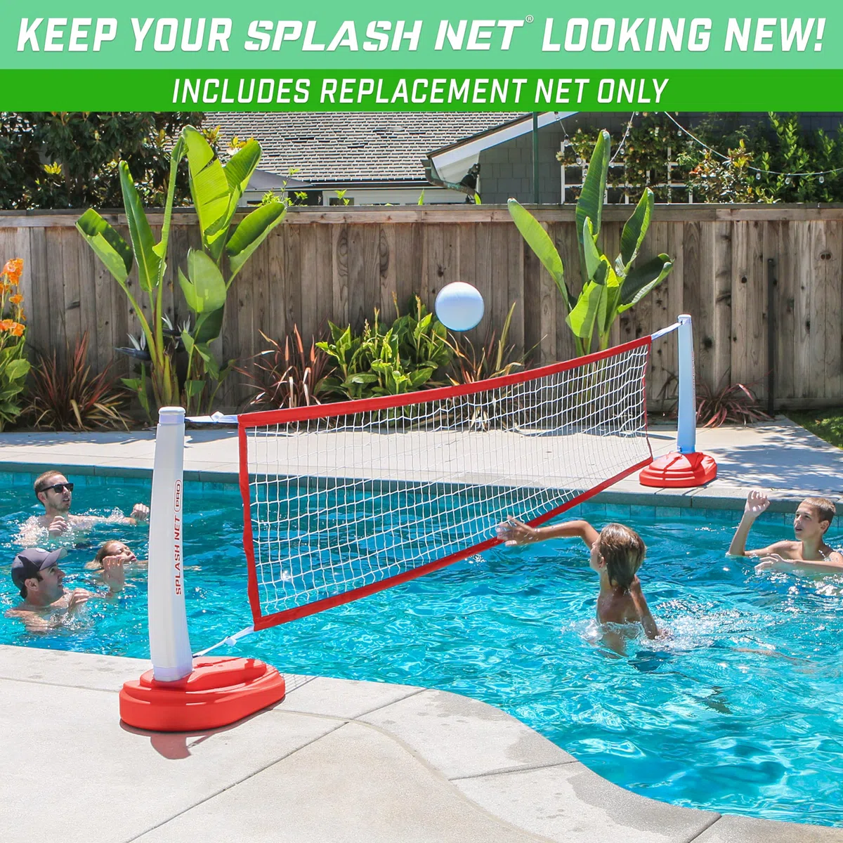 GoSports Red de Repuesto para vóley acuático, Compatible con Splash Net Pro o MAX