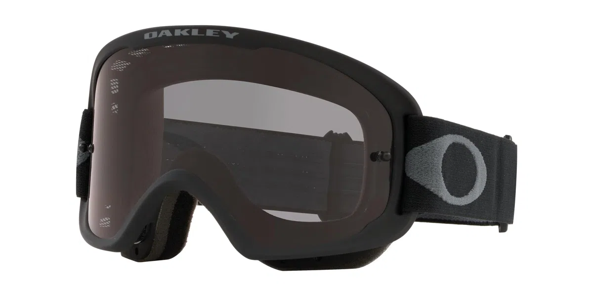 Oakley O Frame 2.0 PRO - Gafas de ciclismo BMX para hombre, color negro plomizo/gris oscuro, talla única