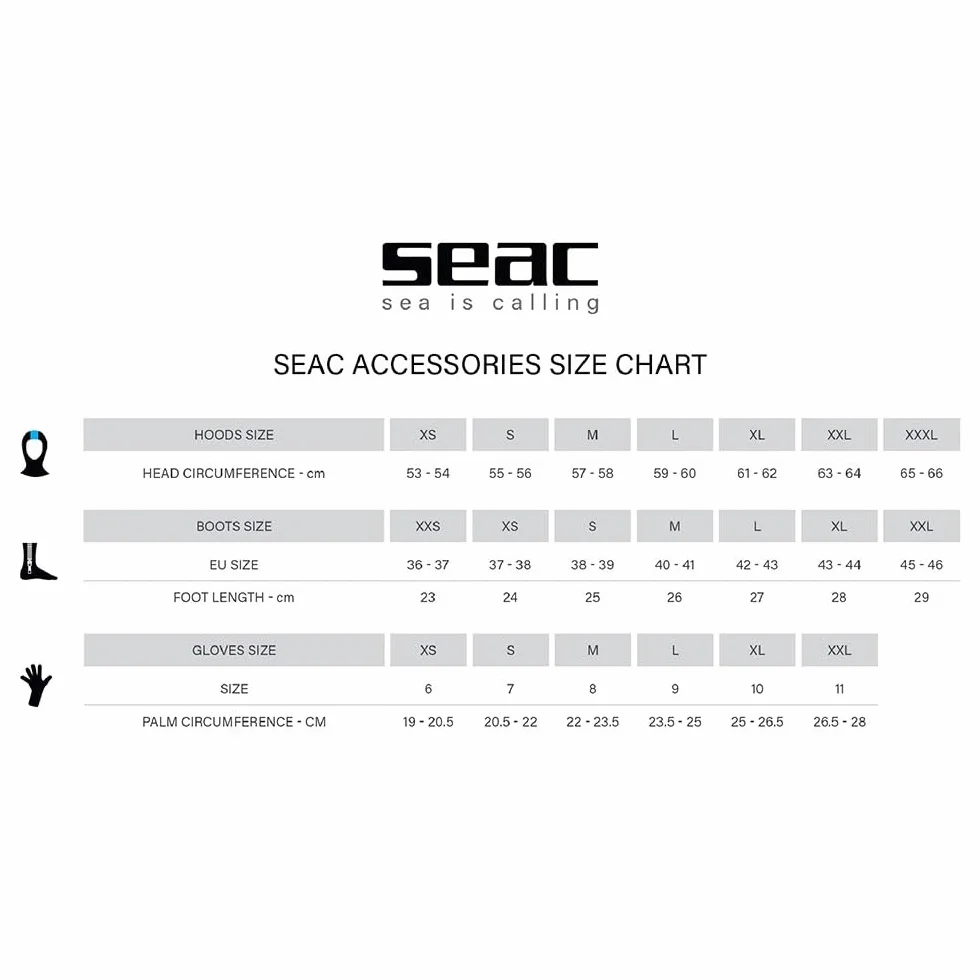SEAC Tropic, Escarpines de Buceo en Neopreno