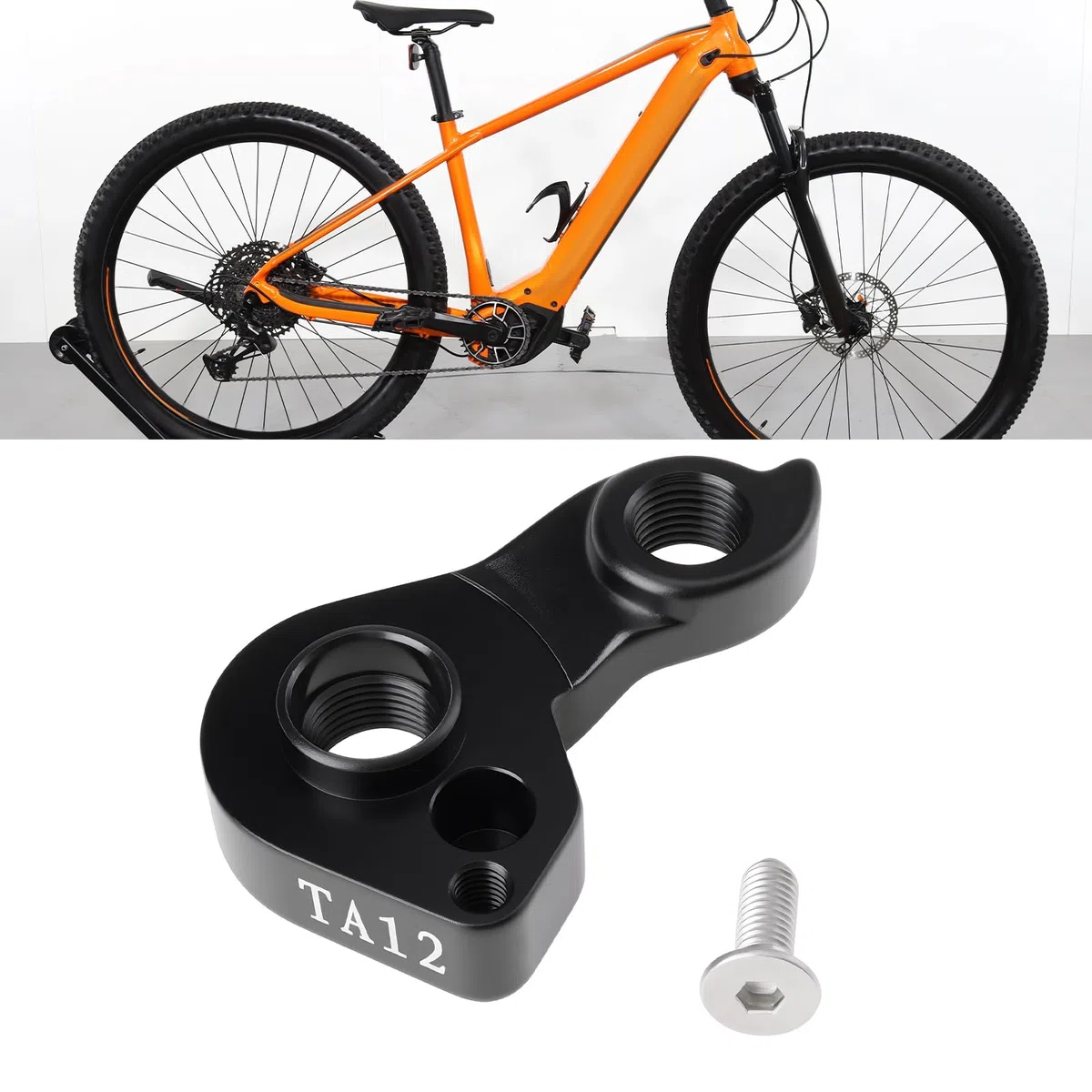Patilla de Cambio de Bicicleta Mech de Aleación de Aluminio 254092-222 Compatible con Scott