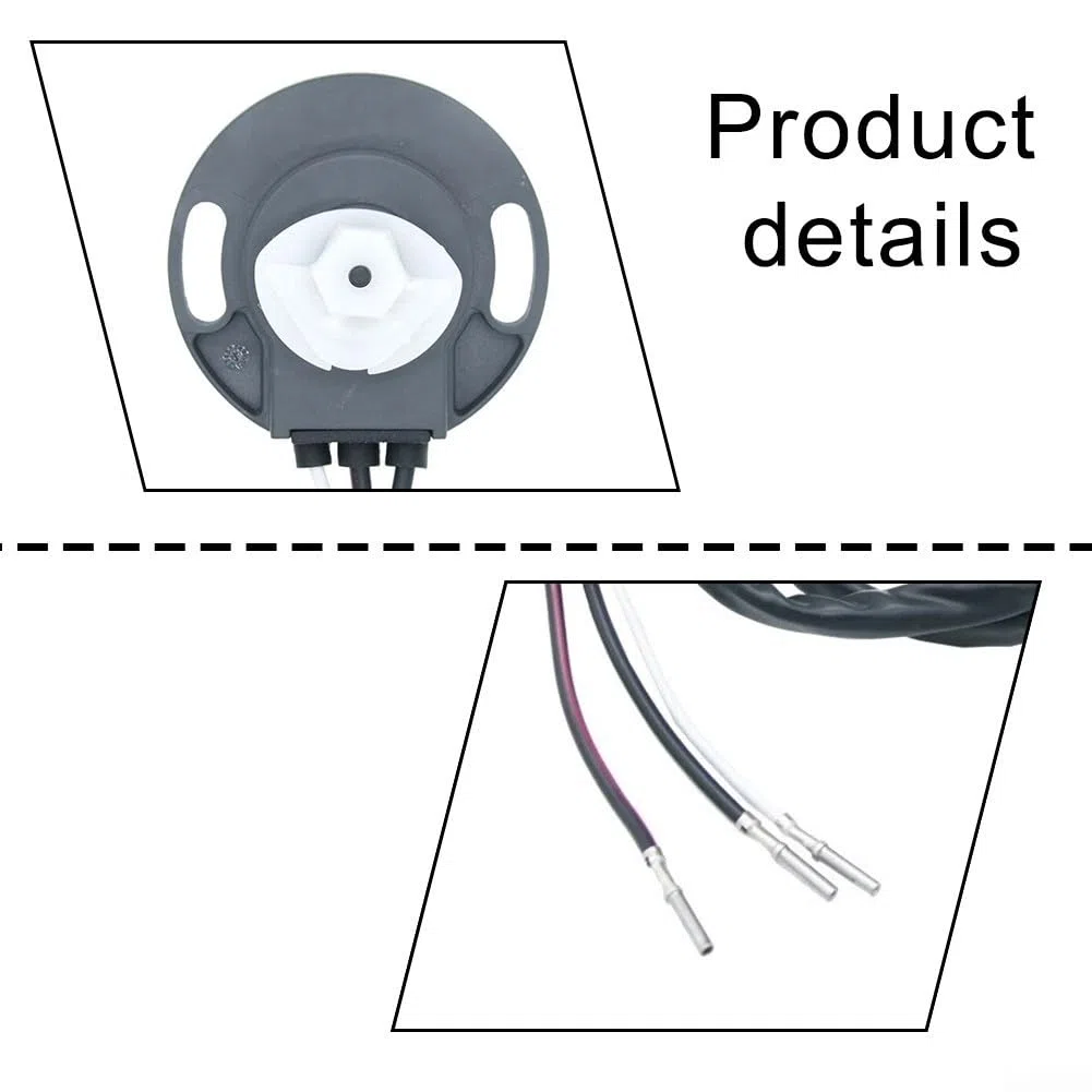 Unidad de envío del sensor del remitente del ajuste fuera de borda para SX-M DP-S DP-SM 3849411 3855535 3863007 3849413 Fácil instalación Especificación de fábrica Plástico negro para