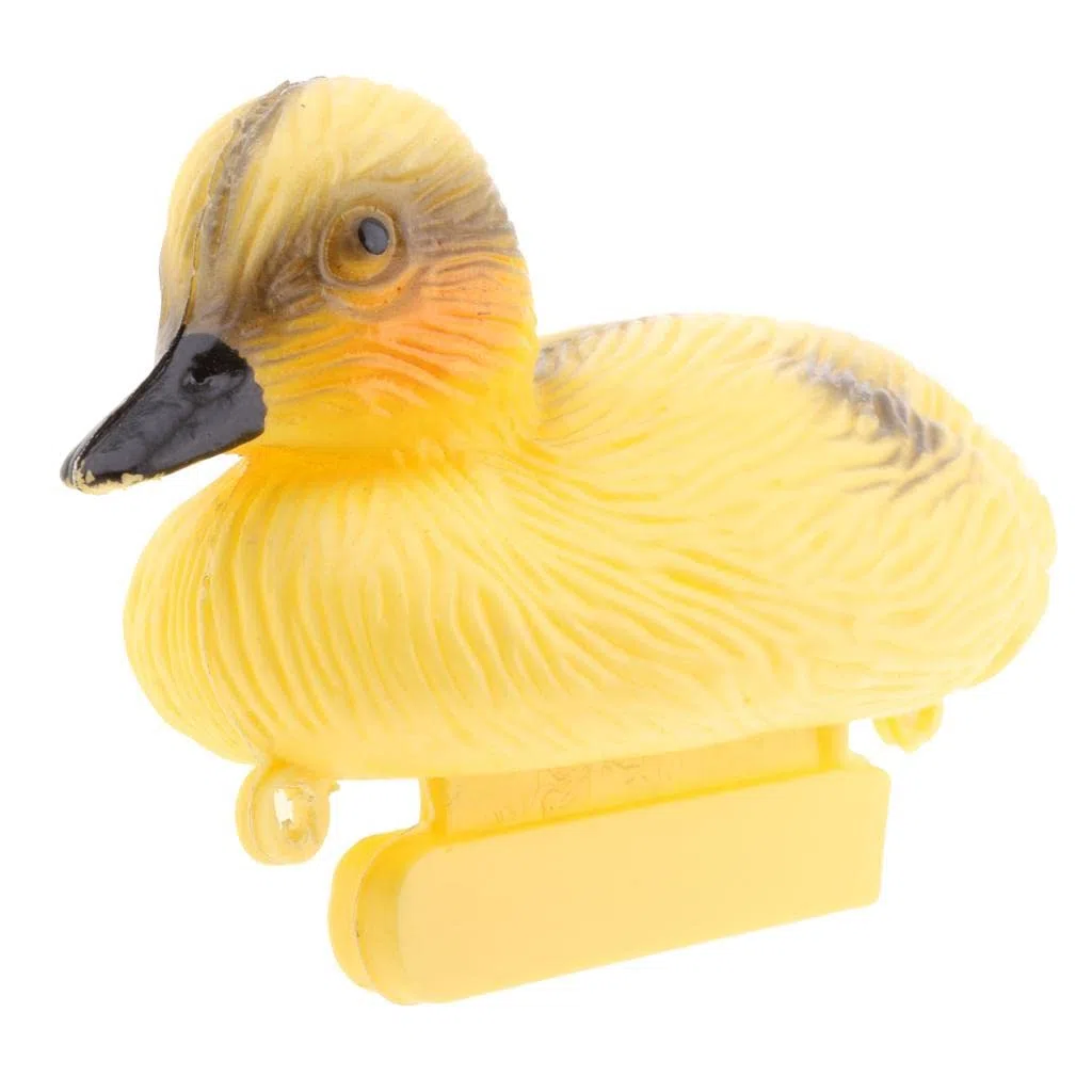 misppro 6 señuelos flotantes de plástico de 5 pulgadas para caza, pesca y decoración de jardín
