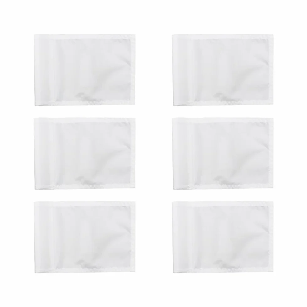 6 banderas de golf, banderas de nailon 400D impermeables para práctica de golf en interiores y exteriores