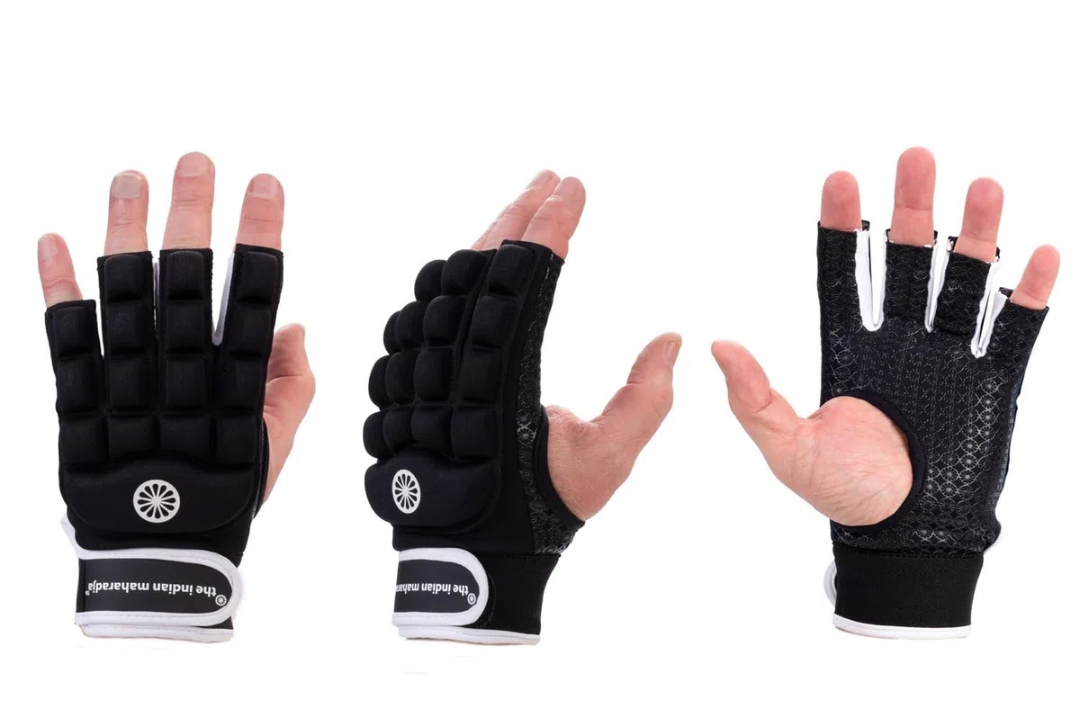 The Indian Maharadja Guantes de Hockey Foam Half (Mano Izquierda)